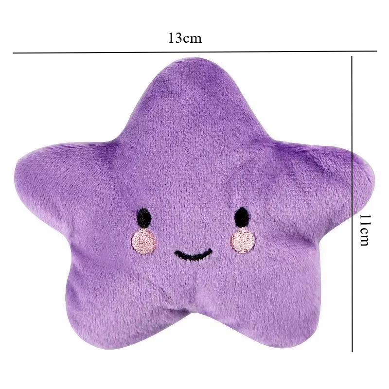 “Jouet Étoile Peluche pour Chien – Doux & Coloré”