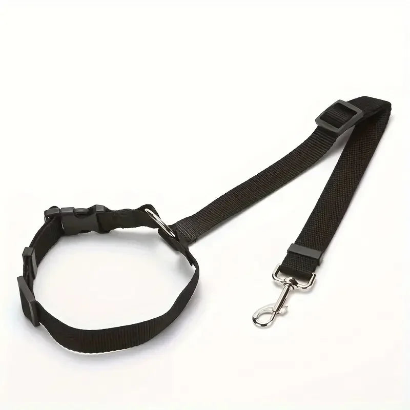 1Pc Pet Dog and Cat Seat Belt Car Headrest Restraint Adjustable Safety Rope Car Seat Belt Dog Accessories for Small Dogs