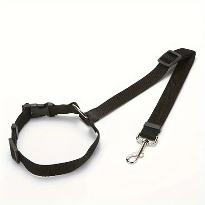 1Pc Pet Dog and Cat Seat Belt Car Headrest Restraint Adjustable Safety Rope Car Seat Belt Dog Accessories for Small Dogs