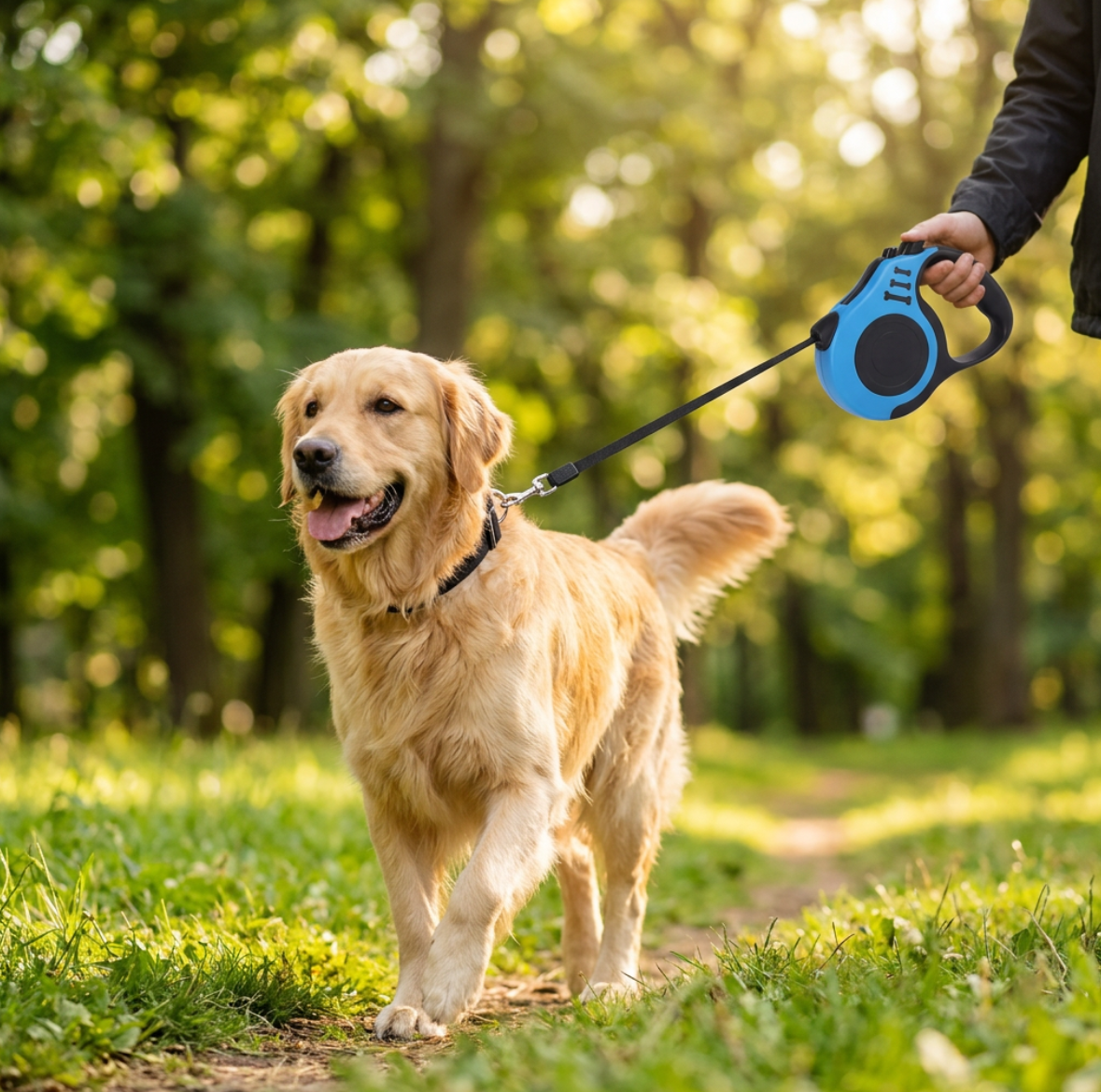 Laisse Rétractable Chien - Confort & Sécurité