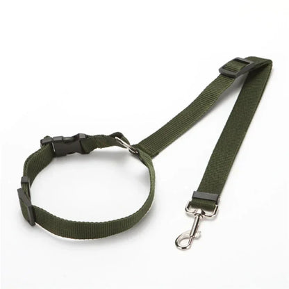 1Pc Pet Dog and Cat Seat Belt Car Headrest Restraint Adjustable Safety Rope Car Seat Belt Dog Accessories for Small Dogs